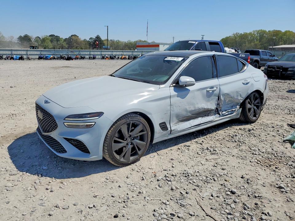 46769976 :رقم المزاد ، KMTG54TE0NU102771 vin ، 2022 Genesis G70 مزاد بيع
