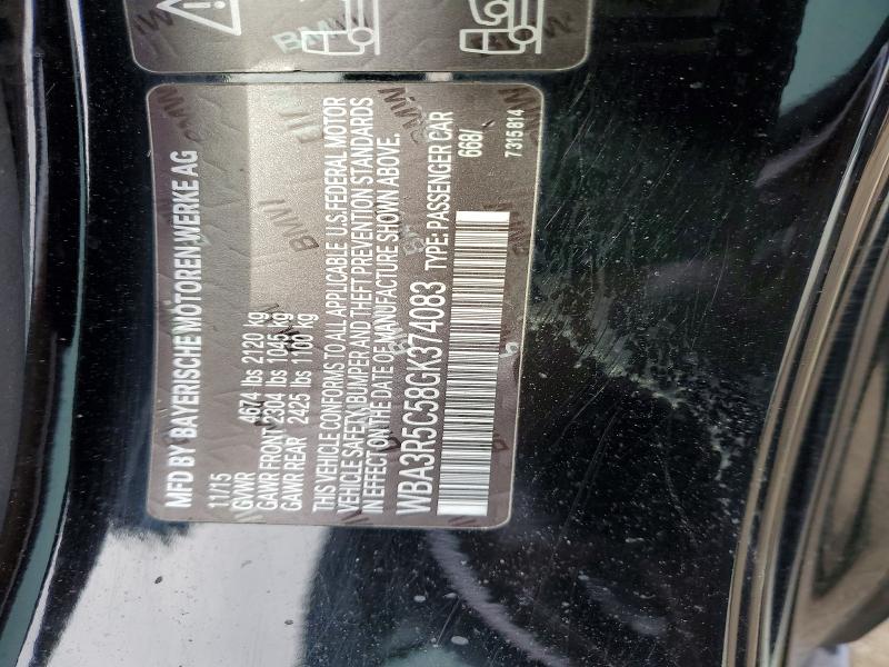 Продаж на аукціоні авто 2016 Bmw 435, vin: WBA3R5C58GK374083, номер лоту: 79024635