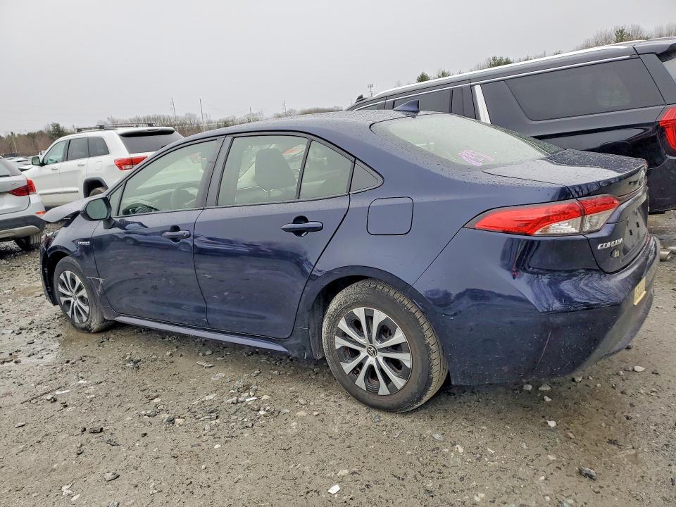 41878526 :رقم المزاد ، JTDEBRBE3LJ014874 vin ، 2020 Toyota Corolla Hybrid مزاد بيع