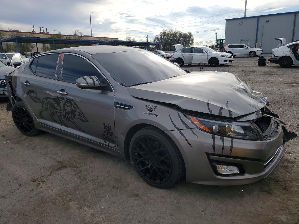 41607676 :رقم المزاد ، 5XXGR4A75FG455361 vin ، 2015 Kia Optima مزاد بيع