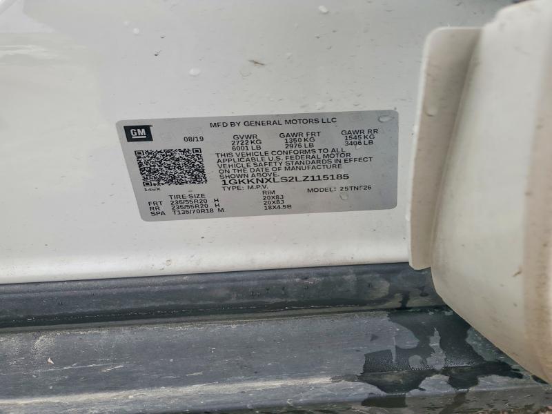 47746916 :رقم المزاد ، 1GKKNXLS2LZ115185 vin ، 2020 Gmc Acadia مزاد بيع