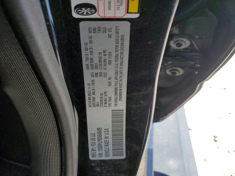 Продажа на аукционе авто 2025 Ram 1500, vin: 1C6SRFLP8SN646409, номер лота: 46319316
