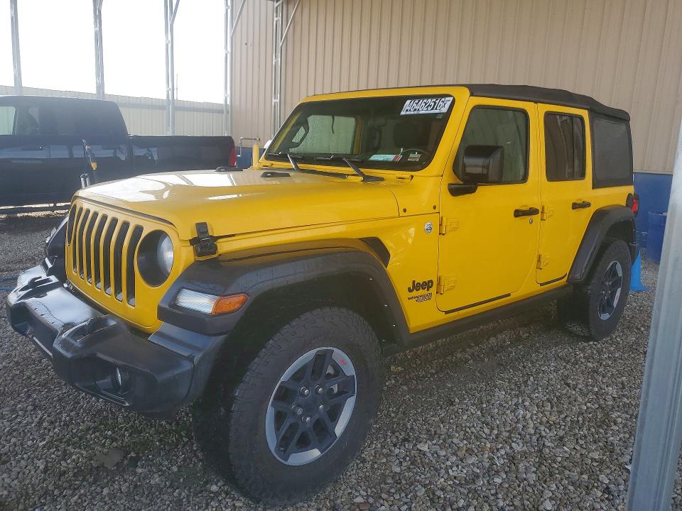 Auction sale of the 2021 Jeep Wrangler Unlimited, vin: 1C4HJXDN0MW744800, lot number: 46462516