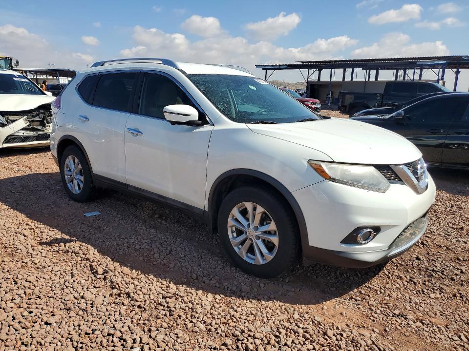 2016 Nissan Rogue მანქანა იყიდება აუქციონზე, vin: KNMAT2MT6GP621613, აუქციონის ნომერი: 41651576