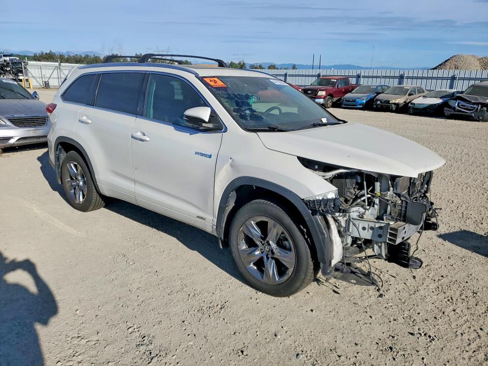 2019 Toyota Highlander Hybrid მანქანა იყიდება აუქციონზე, vin: 5TDDGRFH3KS053788, აუქციონის ნომერი: 46159846