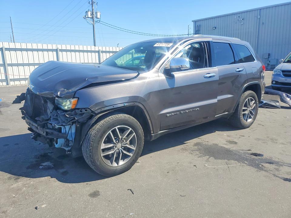 2018 Jeep Grand Cherokee მანქანა იყიდება აუქციონზე, vin: 1C4RJFBG8JC262933, აუქციონის ნომერი: 47217726
