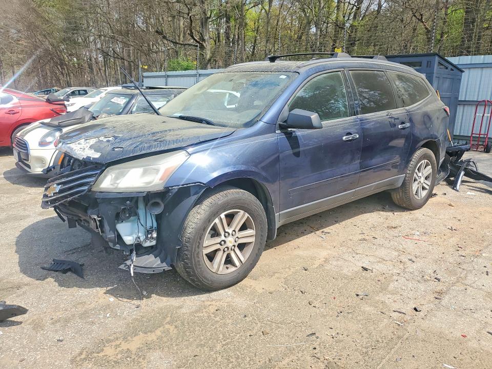 46178156 :رقم المزاد ، 1GNKRGKD8FJ245064 vin ، 2015 Chevrolet Traverse مزاد بيع