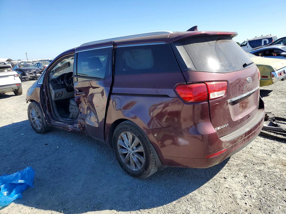 2015 Kia Sedona მანქანა იყიდება აუქციონზე, vin: KNDMC5C16F6045864, აუქციონის ნომერი: 47210216