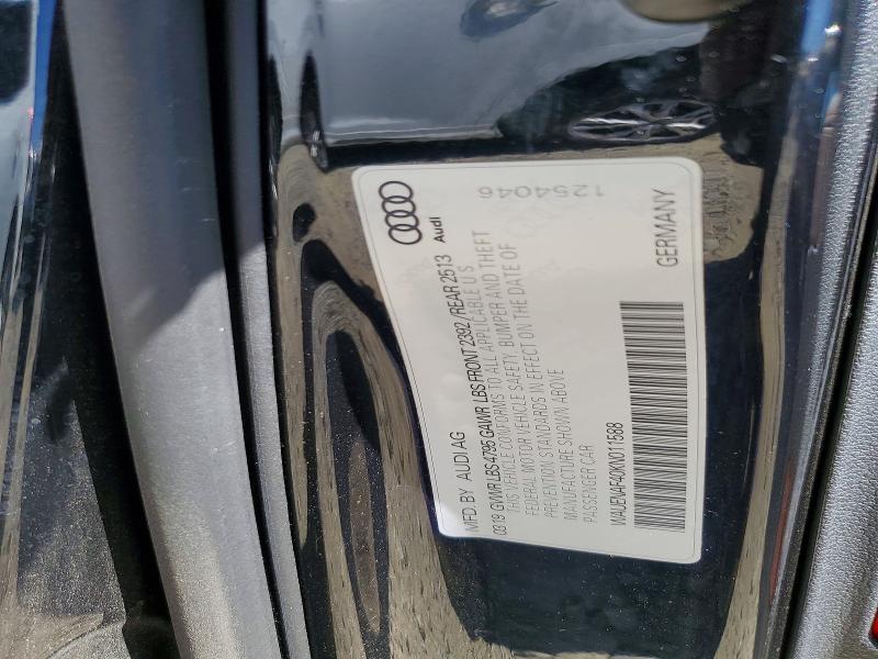 Aukcja sprzedaży 2019 Audi A4, vin: WAUENAF40KN011588, numer aukcji: 47462986