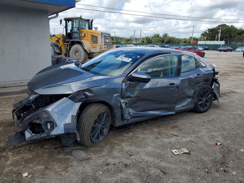 2021 Honda Civic მანქანა იყიდება აუქციონზე, vin: SHHFK7H60MU223442, აუქციონის ნომერი: 79407175
