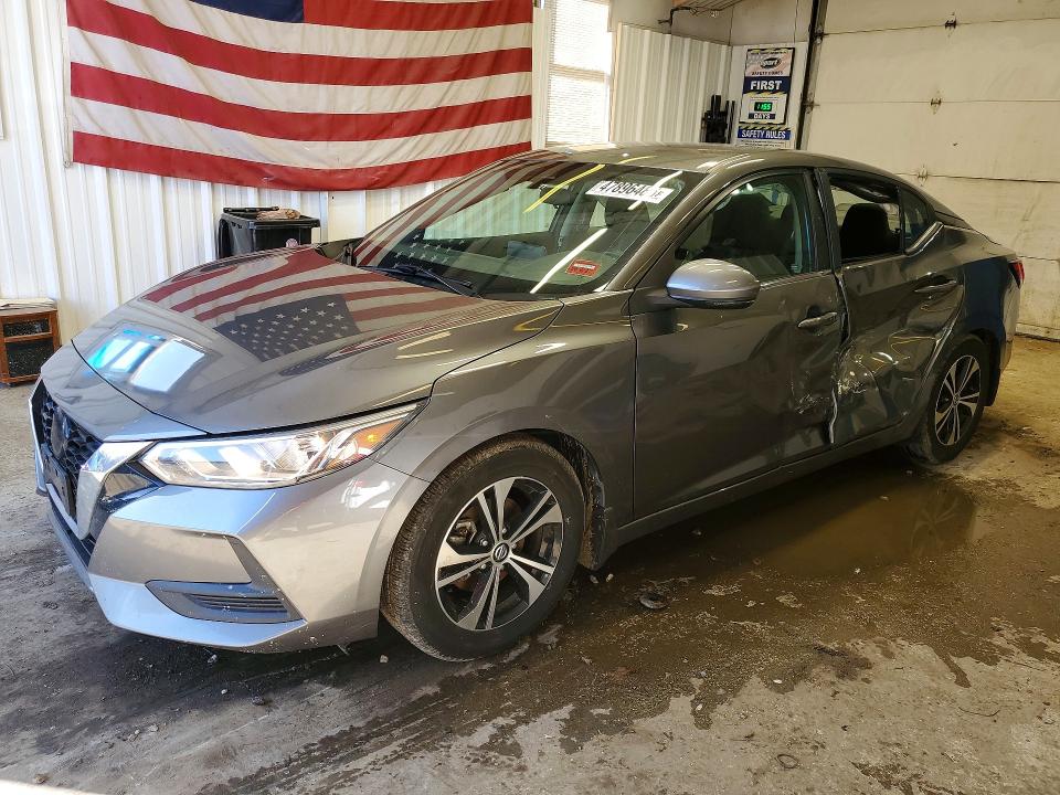 47896486 :رقم المزاد ، 3N1AB8CV7LY284213 vin ، 2020 Nissan Sentra مزاد بيع