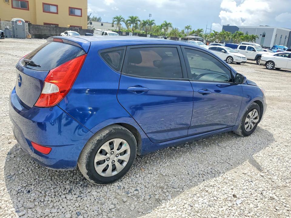 45752836 :رقم المزاد ، KMHCT5AE3GU257616 vin ، 2016 Hyundai Accent مزاد بيع