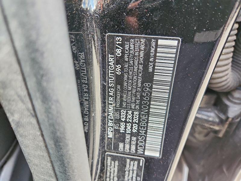 41723496 :رقم المزاد ، WDDSJ4EB0EN036598 vin ، 2014 Mercedes-benz Cla مزاد بيع