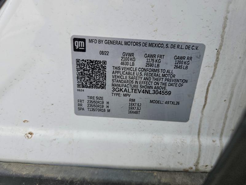 Продажа на аукционе авто 2022 Gmc Terrain, vin: 3GKALTEV4NL304559, номер лота: 47080956