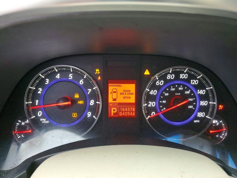 46049886 :رقم المزاد ، JNRAS18W49M155640 vin ، 2009 Infiniti Fx35 مزاد بيع