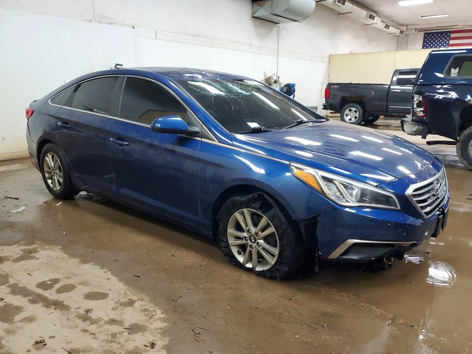 2015 Hyundai Sonata მანქანა იყიდება აუქციონზე, vin: 5NPE24AF7FH166022, აუქციონის ნომერი: 46861056