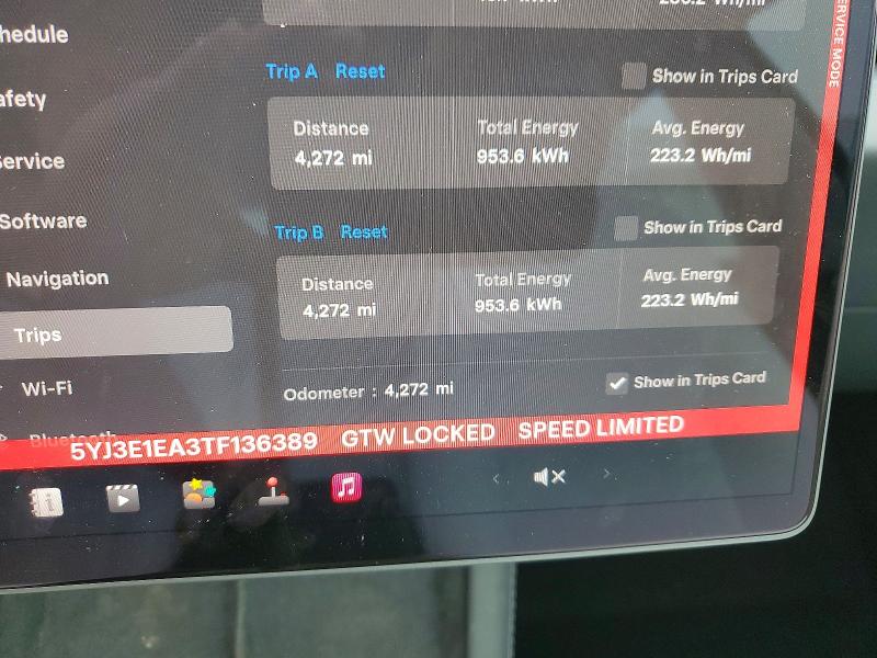 45824766 :رقم المزاد ، 5YJ3E1EA3TF136389 vin ، 2026 Tesla Model 3 مزاد بيع