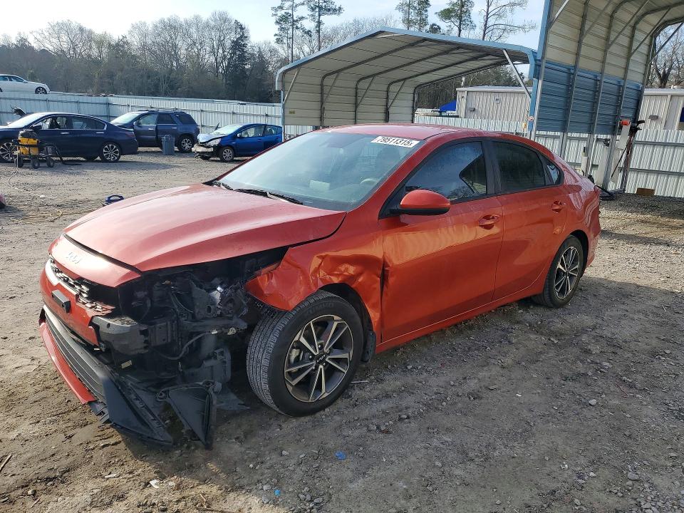 2022 Kia Forte მანქანა იყიდება აუქციონზე, vin: 3KPF24AD4NE488025, აუქციონის ნომერი: 59058736