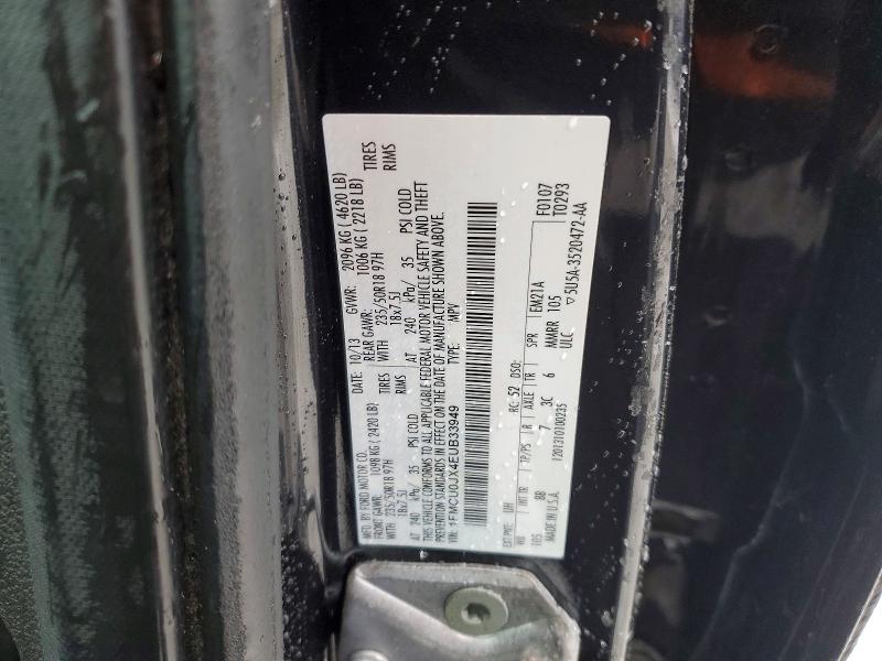 Продаж на аукціоні авто 2014 Ford Escape, vin: 1FMCU0JX4EUB33949, номер лоту: 79656105