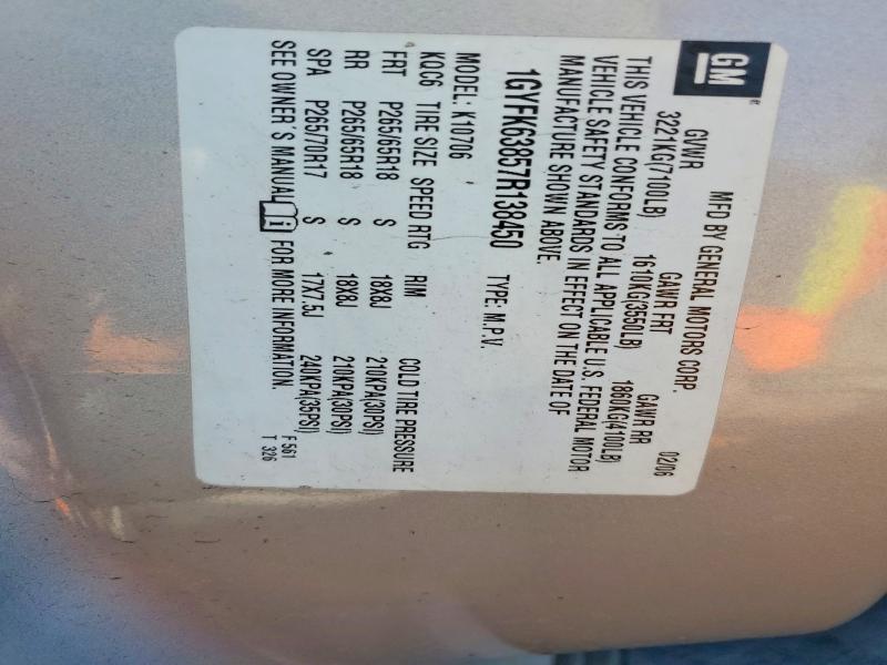 Продажа на аукционе авто 2007 Cadillac Escalade, vin: 1GYFK63857R138450, номер лота: 79485625