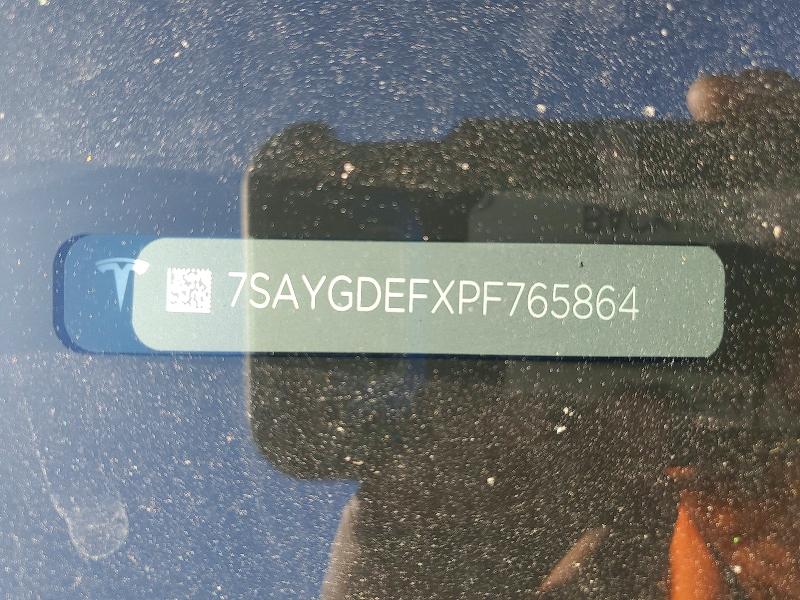 Aukcja sprzedaży 2023 Tesla Model Y, vin: 7SAYGDEFXPF765864, numer aukcji: 47438616