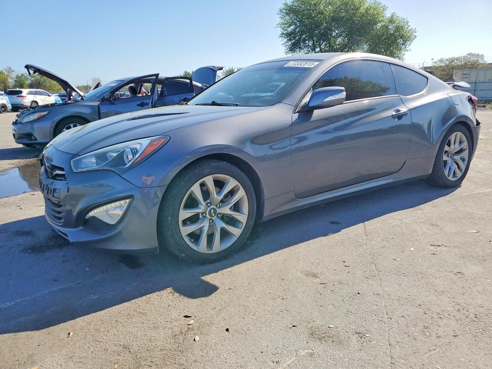 Auction sale of the 2016 Hyundai Genesis Coupe, vin: KMHHT6KJ2GU135627, lot number: 77332815