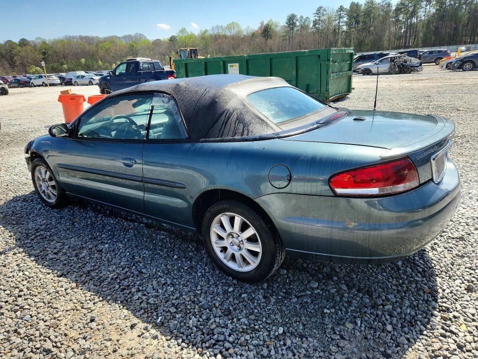 2006 Chrysler Sebring მანქანა იყიდება აუქციონზე, vin: 1C3EL75R76N135375, აუქციონის ნომერი: 45455776