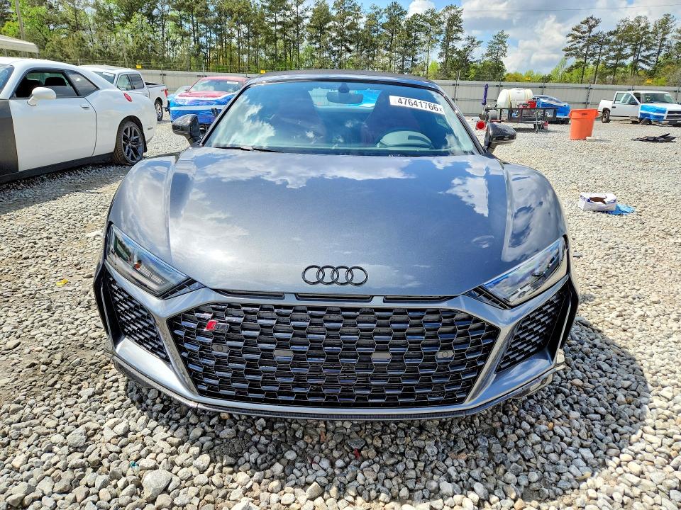 2023 Audi R8 მანქანა იყიდება აუქციონზე, vin: WUA4BCFX7P7902232, აუქციონის ნომერი: 47641766