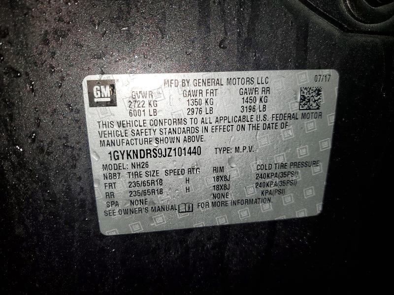 Aukcja sprzedaży 2018 Cadillac Xt5, vin: 1GYKNDRS9JZ101440, numer aukcji: 79889135