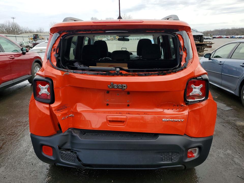 Aukcja sprzedaży 2018 Jeep Renegade, vin: ZACCJBAB3JPH50770, numer aukcji: 45800976