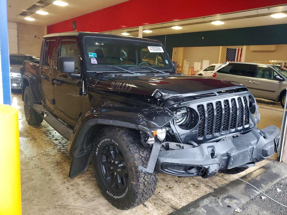2021 Jeep Gladiator მანქანა იყიდება აუქციონზე, vin: 1C6HJTAG8ML560485, აუქციონის ნომერი: 41833096