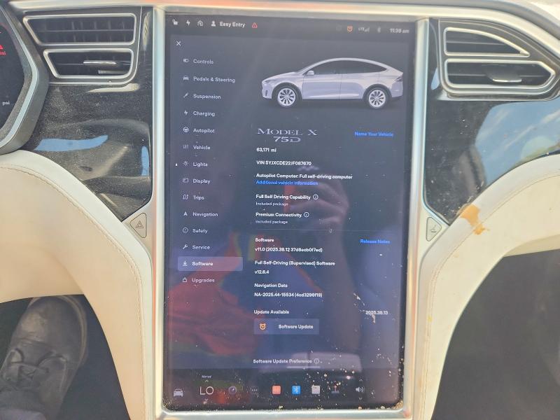 Продажа на аукционе авто 2018 Tesla Model X, vin: 5YJXCDE22JF087670, номер лота: 47626516