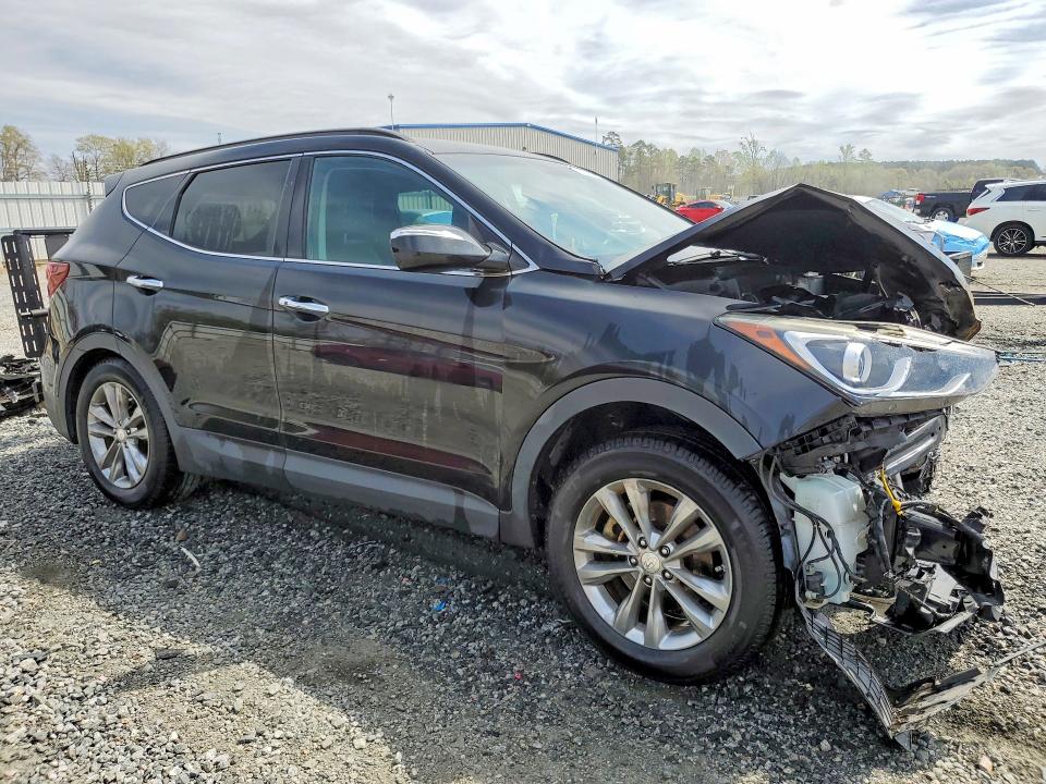 47536386 :رقم المزاد ، 5XYZU4LA3HG447032 vin ، 2017 Hyundai Santa Fe Sport مزاد بيع
