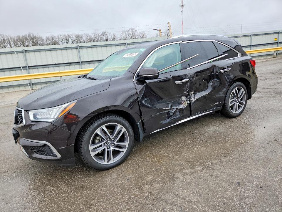 2017 Acura Mdx მანქანა იყიდება აუქციონზე, vin: 5FRYD4H80HB036310, აუქციონის ნომერი: 79361375