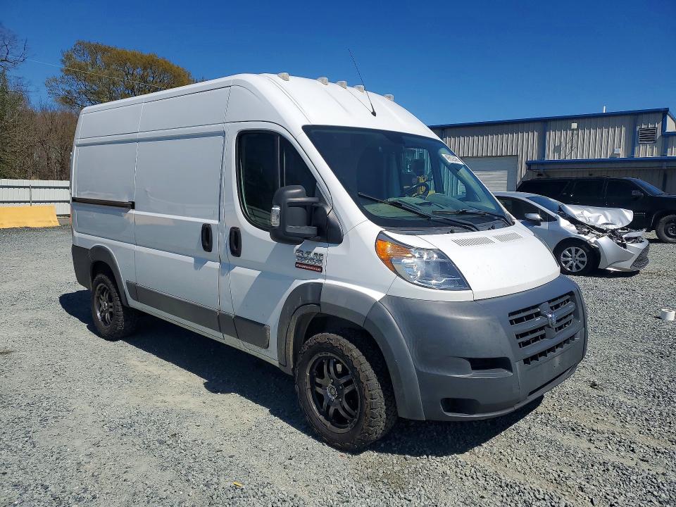 Продажа на аукционе авто 2017 Ram Promaster 2500, vin: 3C6TRVCGXHE537428, номер лота: 46659596