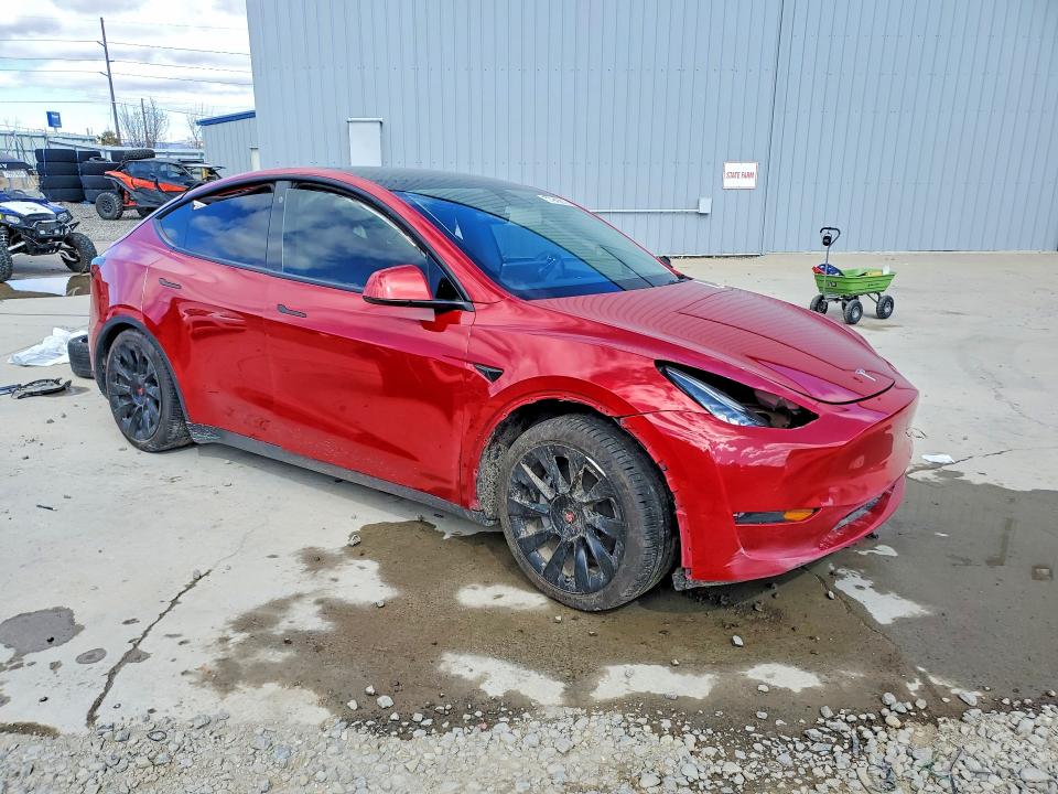 Продаж на аукціоні авто 2021 Tesla Model Y, vin: 5YJYGDEE8MF217555, номер лоту: 77943815