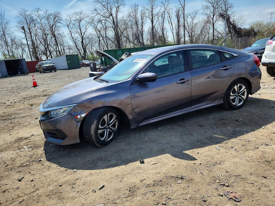 Auction sale of the 2017 Honda Civic, vin: 19XFC2F52HE224180, lot number: 48243136