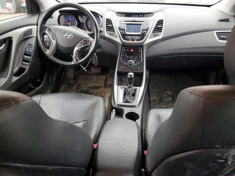 79010225 :رقم المزاد ، KMHDH4AH4EU105352 vin ، 2014 Hyundai Elantra مزاد بيع