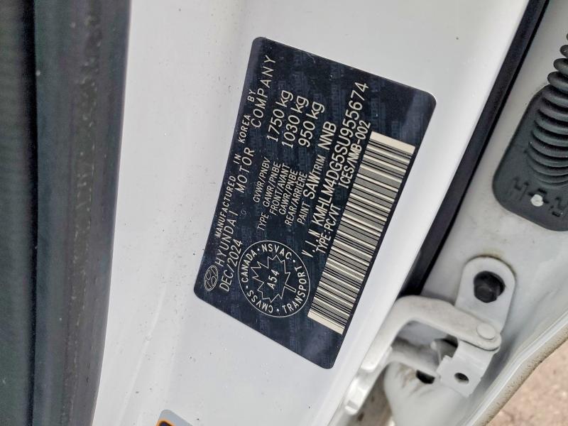 2025 Hyundai Elantra მანქანა იყიდება აუქციონზე, vin: KMHLM4DG5SU955674, აუქციონის ნომერი: 76904995
