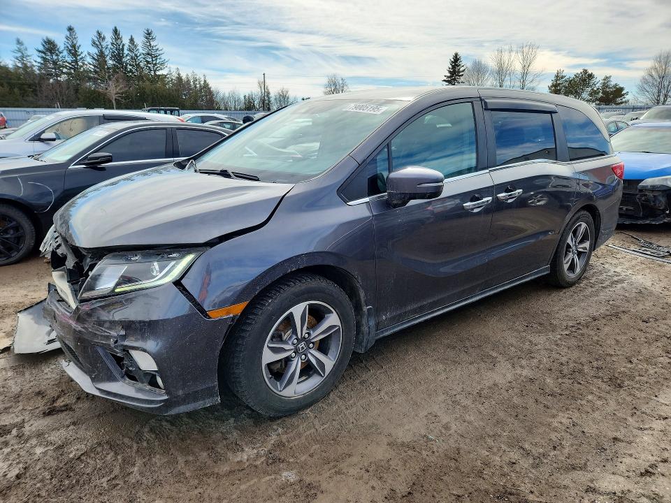 79005195 :رقم المزاد ، 5FNRL6H66JB504095 vin ، 2018 Honda Odyssey مزاد بيع