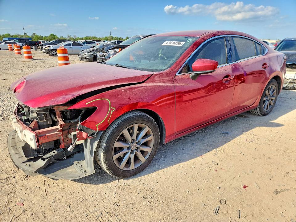 Продажа на аукционе авто 2018 Mazda 6, vin: JM1GL1U54J1309127, номер лота: 47816296