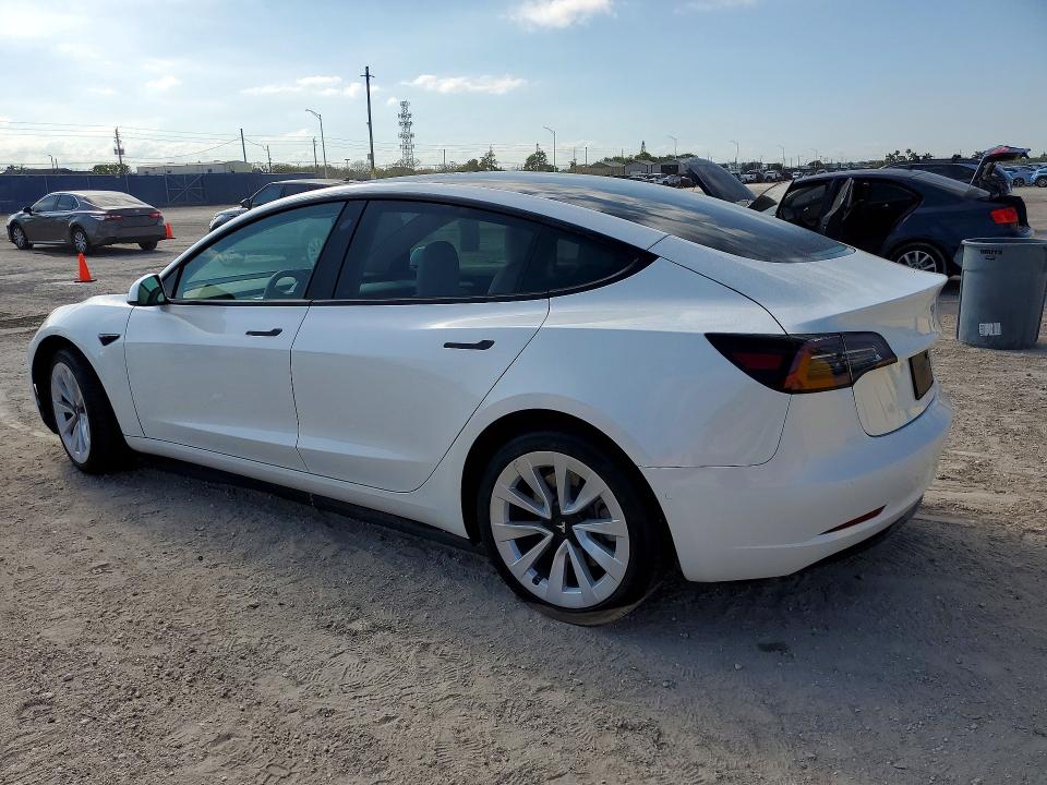 Продаж на аукціоні авто 2022 Tesla Model 3, vin: 5YJ3E1EBXNF266844, номер лоту: 47410906