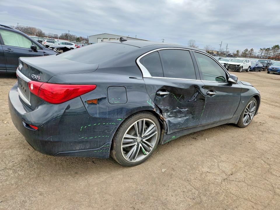 2015 Infiniti Q50 მანქანა იყიდება აუქციონზე, vin: JN1BV7AR4FM414368, აუქციონის ნომერი: 46653606