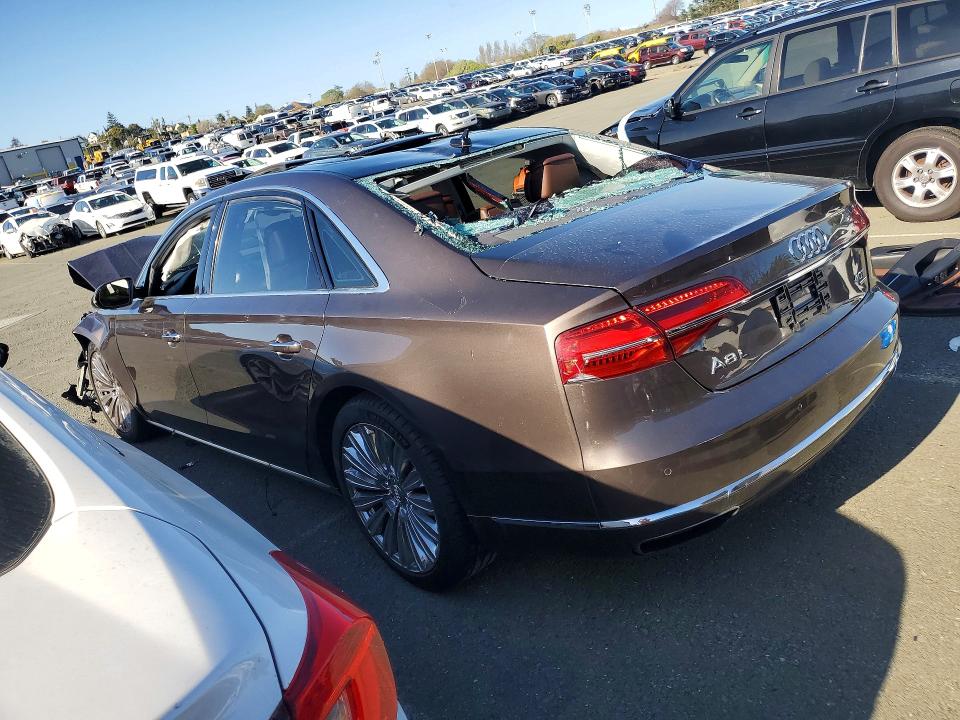 77153395 :رقم المزاد ، WAU32AFD3FN022655 vin ، 2015 Audi A8 مزاد بيع
