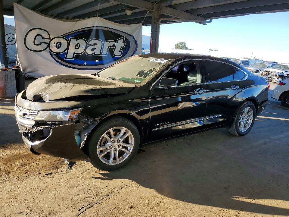 Auction sale of the 2018 Chevrolet Impala, vin: 2G1125S31J9174100, lot number: 46956566