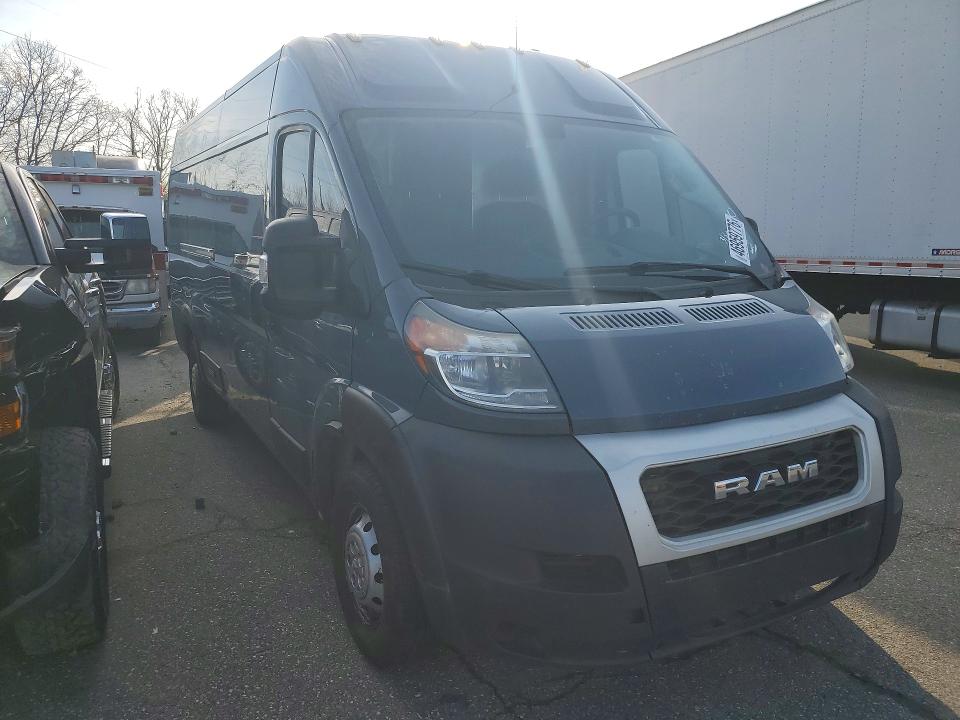46959776 :رقم المزاد ، 3C6URVJG9KE550525 vin ، 2019 Ram Promaster 3500 مزاد بيع