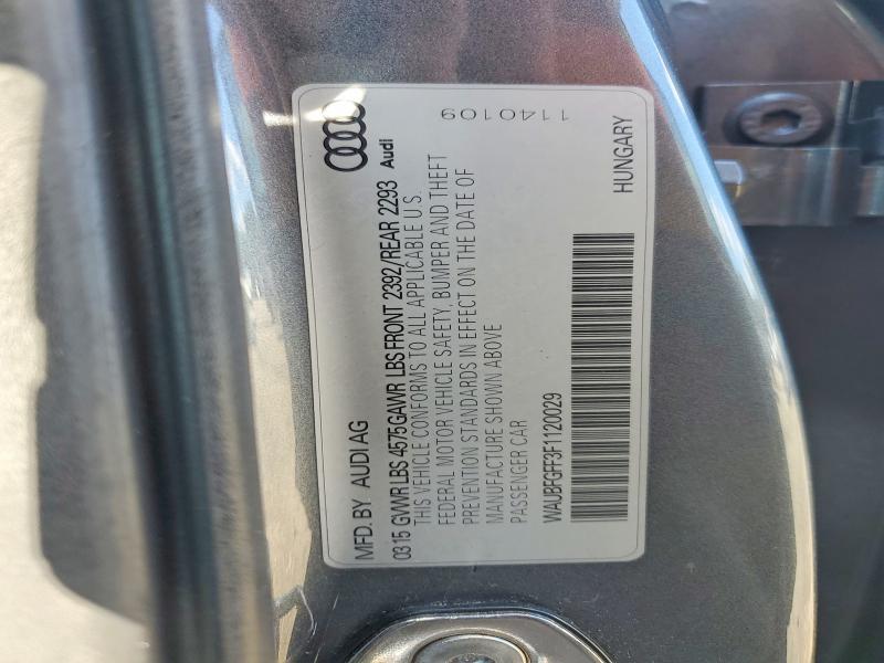 Продажа на аукционе авто 2015 Audi A3, vin: WAUBFGFF3F1120029, номер лота: 46430146
