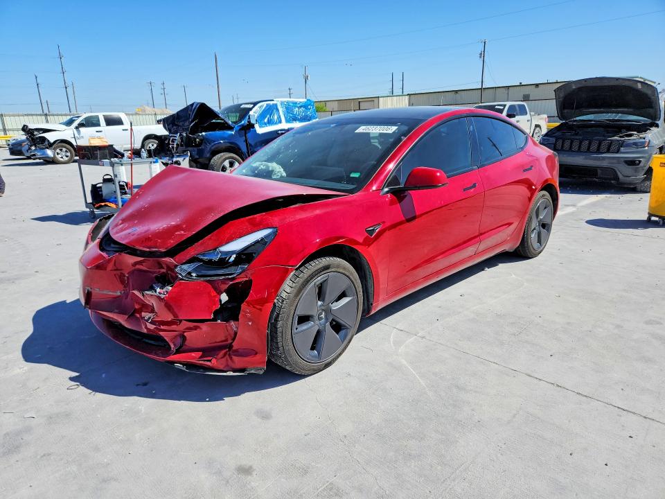 46237006 :رقم المزاد ، 5YJ3E1EA4PF695665 vin ، 2023 Tesla Model 3 مزاد بيع