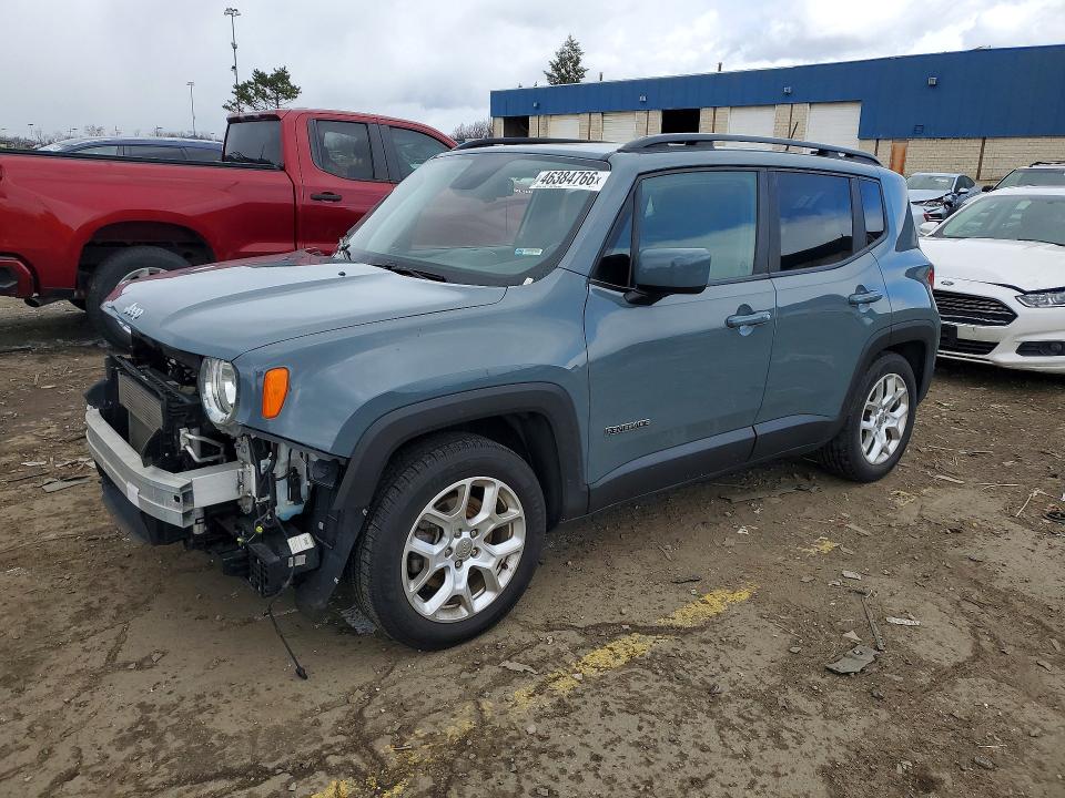 46384766 :رقم المزاد ، ZACCJABB7JPH66477 vin ، 2018 Jeep Renegade مزاد بيع