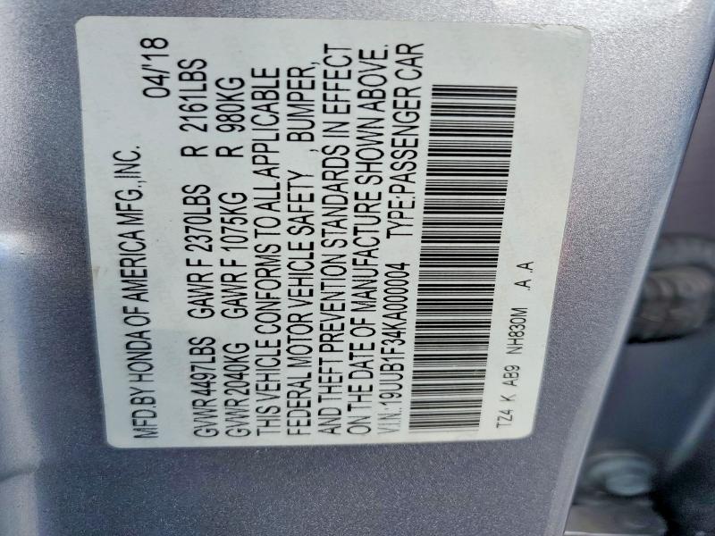 Продажа на аукционе авто 2019 Acura Tlx, vin: 19UUB1F34KA000004, номер лота: 46117556